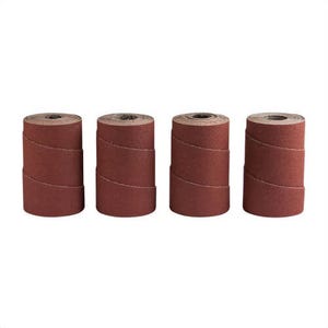 JET® Ready-To-Wrap™ 60-18150 Open Coat Pre-Cut Abrasive Sandpaper, For Use with Model JWDS-1836 18 to 36 in W Drum Sander, 150 Grit, Aluminum Oxide