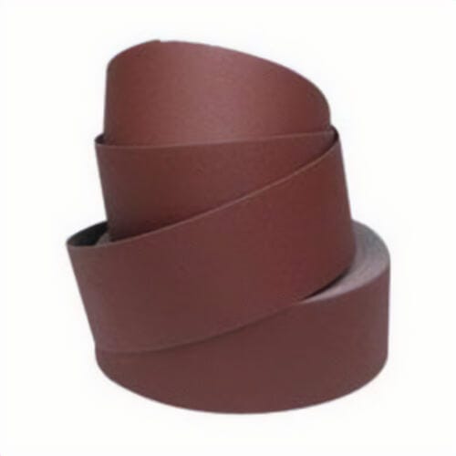 JET® 60-9100 Premium Ready-to-Cut Open Coated Abrasive Roll, 3 in W, 100 Grit, Aluminum Oxide Abrasive, Cloth Backing