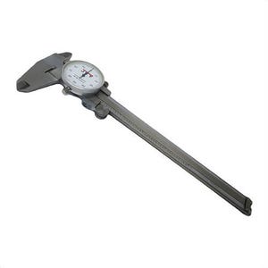 JET® 650400 Dial Caliper, 6 in, Shockproof Hardened Stainless Steel, Accurate to Within 0.001 in, Large Dial