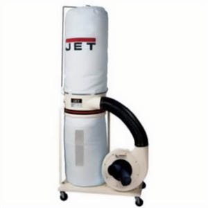 JET® 708657K Canister Vortex Cone Dust Collector, 115/230 VAC, 1-1/2 hp, 1100 CFM, 30 micron, 70 to 80 dB