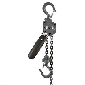 JET® 287305 JLP-A Mini Puller Lever Chain Hoist, 0.75 ton Load, 30 ft H Lifting, 31 lb Rated, 1.46 in Hook Opening
