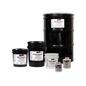 Jet Lube® 16402 White Knight™ Food Grade Anti-Seize Compound, 0.5 lb Brush-In Cap Bottle, Semi-Fluid Gel Form, White, 1.17
