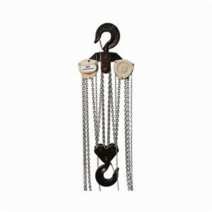 JET® L-100 Series Hand Chain Hoist, Impact Resistant Steel Construction, Dual Pawl Weston Brake, Various Load Capacities and Heights