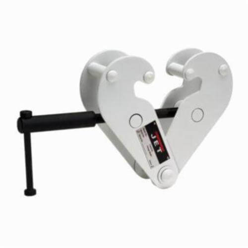 JET® 202720 HD Series Heavy Duty Beam Clamp, 2 ton Load, 3 to 8-2/3 in Jaw, 3.74 in OAW, Steel