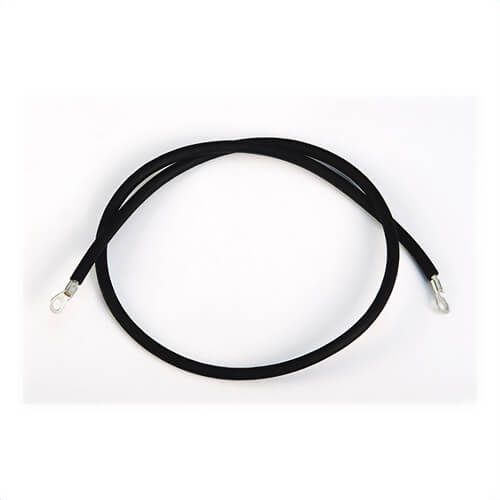 Justrite® 08506 Antistatic Wire with Dual 1/4 in Terminals, 3 ft L, Insulated Wire