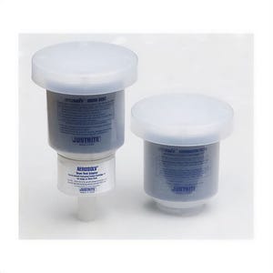 Justrite® 28207 Aerovent™ Drum Vent with Filter and Extra Replacement Filter, 3/4 in NPT/NPS Bung, Brass, White