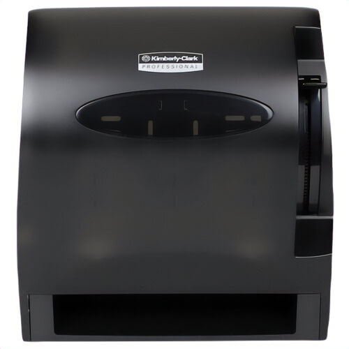 Kimberly Clark* 09765 LEV-R-MATIC* Roll Towel Dispenser, 9.8 in OAL, Wall Mount, Plastic, Domestic