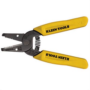 Klein® 11047 Wire Stripper/Cutter, 30 to 22 AWG Solid Cable/Wire