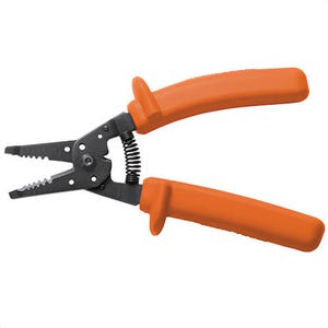 Klein® Klein-Kurve® 11055-INS Insulated Wire Stripper/Cutter, 18 to 10 AWG Cable/Wire