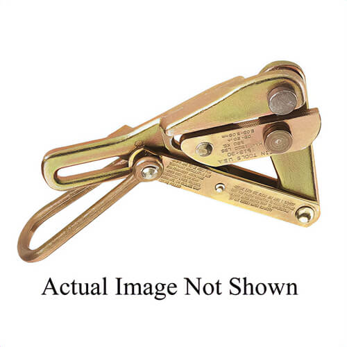 Klein® 1684-5 Chicago Grip Cable Pulling Grip, 0.218 to 0.55 in dia Cable, 8000 lb Load, Drop Forged Steel, 5 in Long Jaw