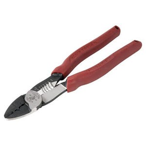 Klein® 2005N Dual Wire Crimper, 22 to 10 AWG, 18 to 10 AWG Cable/Wire