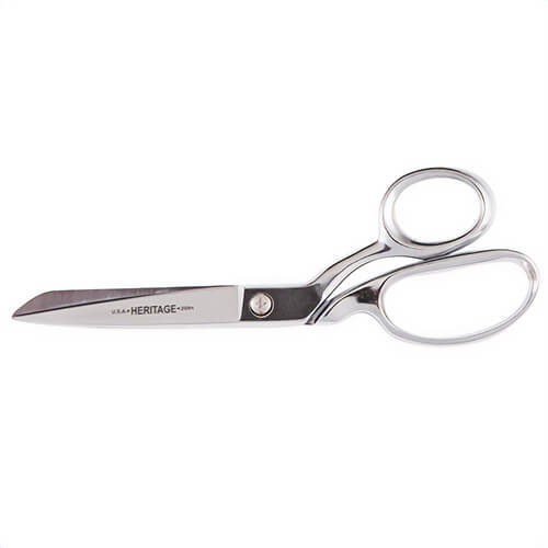 Klein® Heritage Cutlery™ 208K Bent Trimmer, 3-1/4 in L of Cut, 8-1/4 in OAL, Standard Tip, Knife Edge, Carbon Steel Blade, Metal Handle, Right Hand