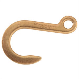 Klein® 258 Anchor Hook, 750 lb Load, Aluminum Alloy, 1-7/8 in Hook Opening