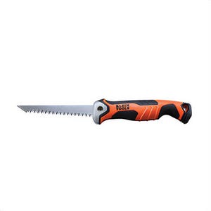 Klein® 31737 Jab Saw, Folding, 5.2 in Blade Length, Carbon Steel Blade, 8 TPI, Triple Ground Teeth, 11.9 in OAL