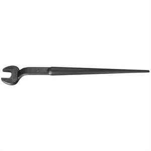 Klein® 3224 Erection Wrench, 1-1/2 in Wrench, 60° Offset, 18 in L, Forged Alloy Steel, Industrial Black