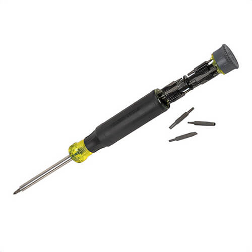 Klein® 32327 Precision Screwdrivers, 27 pc, 3.5 mm Range, Cushion Grip Handle, Steel