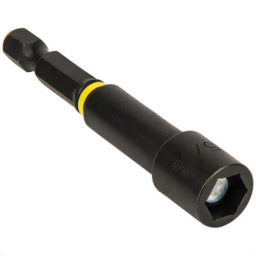 Klein® 32793 Pro Impact Impact Ready Power Bit, 5/16 in Hex Point, 2.65 in OAL, 1/4 in, S2 Steel