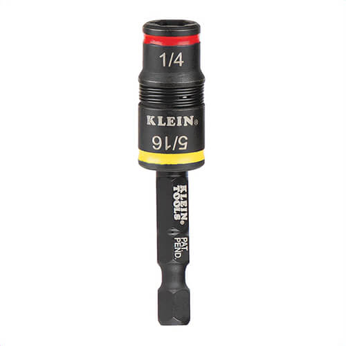 Klein® 32931 Impact Rated Flip Socket Set 3-in-1, Steel Alloy, 2 pc