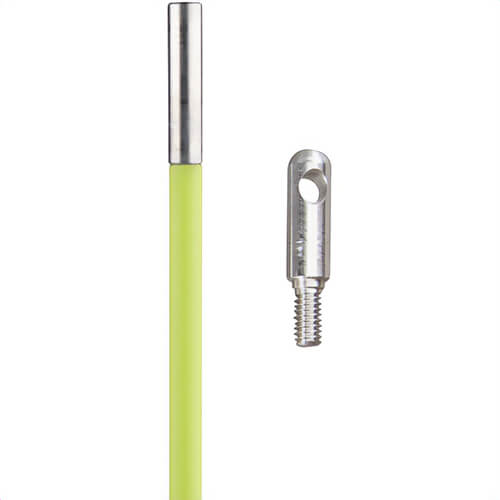 Klein® 50052 Mid-Flex Glow Rod, Fiberglass, 5 ft Includes: (1) 5 ft Rod and Bullet nose