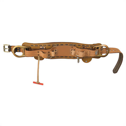 Klein® 5278N-18D Full Floating Body Belt, Natural, 32 in-40 in