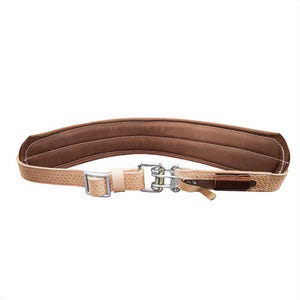 Klein® 5426L Quick Release Padded Belt, L, Leather, Tan