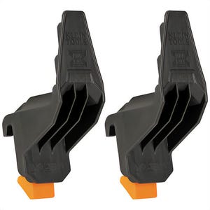 Klein® 54816MB MODbox™ Multi-Hook Rail Attachment,Hard Plastic, 2 pk
