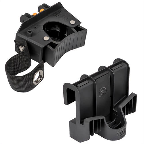 Klein® 54852MB MODbox™ Utility Cart Conduit Bender Holder, for use with MODbox™ Utility Cart, Plastic, Nylon Strap, Black, 2 pc