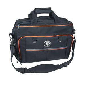 Klein® Tradesman Pro™ 55455M Tool Bag, Polyester, Orange