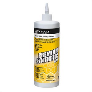 Klein® 56117 Premium Synthetic Wax, 1 qt Container Squeeze Bottle, 6 pk