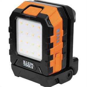 Klein® 56416 MODbox™ Rechargeable Area Light, Plastic, Orange/Black