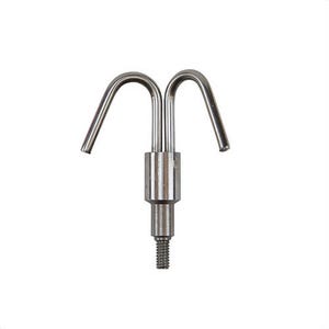 Klein® 56516 Replacement Fish Rod Twin Hook, Splinter Guard™ 56400 33 ft Fish and Glow Rod Kit, Stainless Steel, Gray