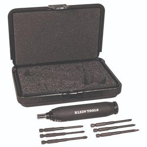Klein® 57032 Screwdriver Set, 6 pcs, Aluminum