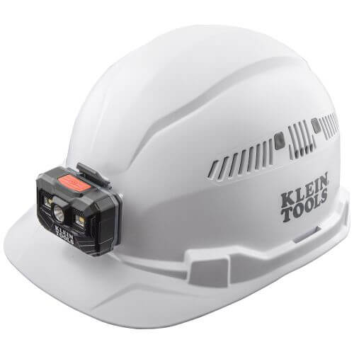 Klein® 60113RL Adjustable Vented Type 1 Hard Hat, 6.5 Fits Mini Hat, 8 Fits Max Hat, ANSI Electrical Class: C, ANSI Impact Rating: ANSI Z89.1-2014