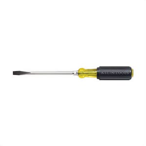 Klein® 602-3 Keystone Screwdriver, Non-Magnetic, Steel, 7/32 in Tip, 3 in Round Shank