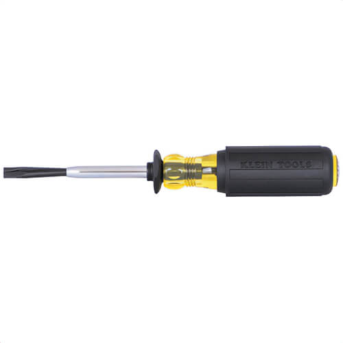 Klein® 6024K Slotted Screw Holding Driver, 1/4 in, Steel