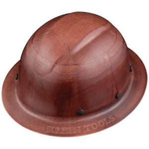 Klein® 60452 Hard Hat, Konstruct Series, Full-Brim, Class G