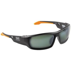 Klein® 60539 Professional Safety Glasses, Full Frame, Polarized Lens