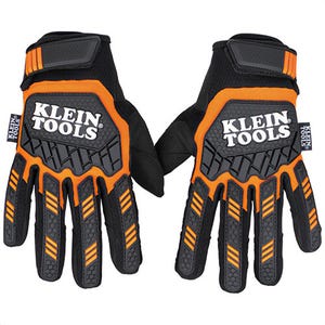 Klein® 60601 Heavy Duty Gloves, Soft Suede Palm, 1 in thick, X-Large