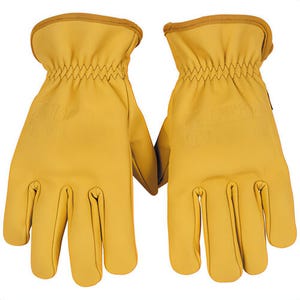Klein® 60605 Cowhide Leather Gloves, Spandex, 0.63 in thick, X-Large