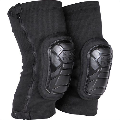 Klein® 60630 Tough-Flex Knee Pad Sleeve, Black, L/XL
