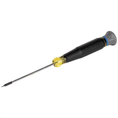 Klein® 6243 Slotted Precision Screwdriver, 3/32 in, 3 in Shank