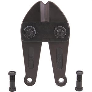 Klein® 63831 Cutter Head, Replacement, For use with: 63330 30 in Bolt Cutter, Forged Steel, Black Oxide Finish