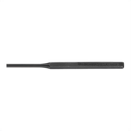Klein® 66325 Pin Punch, 1/4 in Tip, High Carbon Steel Tip, Yes Corrosion-Resistant, 7 in OAL