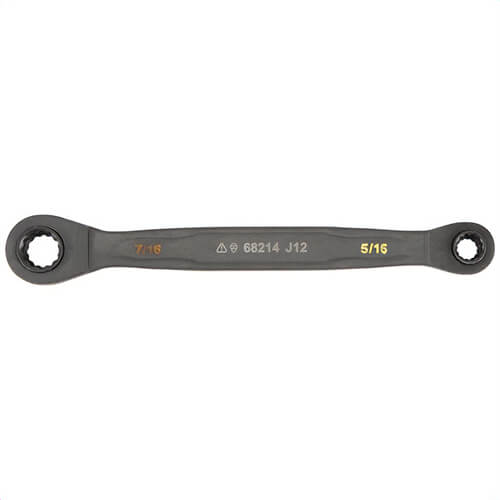 岩礁　55NS 27cm Klein Tools 4-in-1 Lineman's 2-Piece Set Standard (SAE) Ratchet