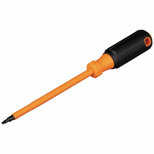 Klein® 6886INS Insulated Screwdriver, #1 Square Tip, 6 in Shank