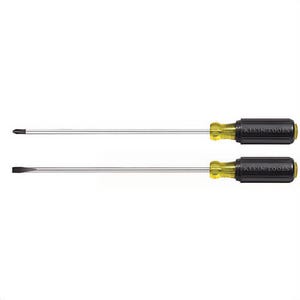 Klein® Cushion-Grip® 85072 Set, Imperial, 2 pc, Cushion Grip, Screwdriver Types Included: Cabinet/Phillips®