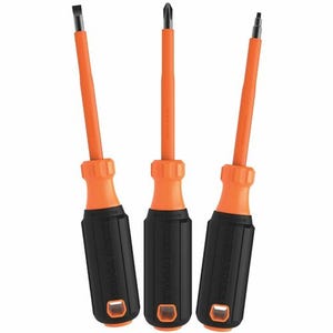 Klein® 85073INS Screwdriver Set, 1000V Insulated, 3 pc