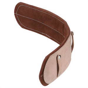 Klein® 87906 Cushion Belt Pad, Deluxe, Leather, 30 in L x 4 in W