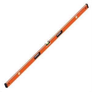 Klein® 93572 Box Beam Level, Powder Coating Finish, Aluminum, 0.029 0° or 0.5 mm/m, 3 Vial, 72 in