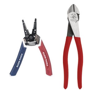Klein® 94156 American Legacy Diagonal Plier and Klein-Kurve® Wire Stripper/Cutter